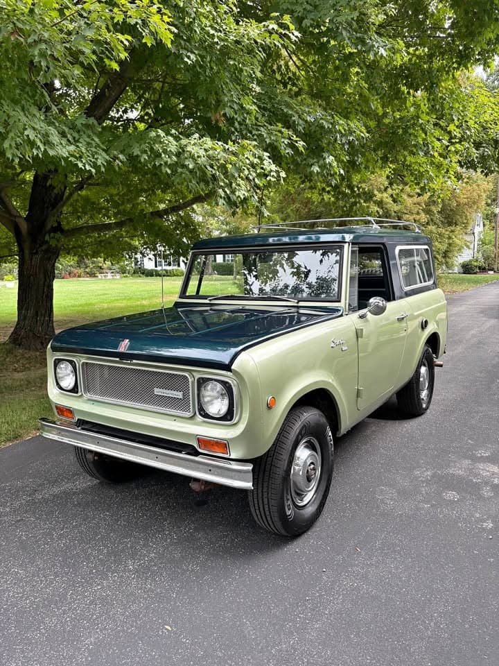 1970 International Scout 800A Aristocrat